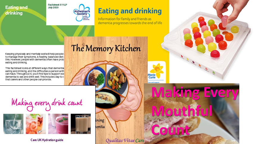 Books and other resources to support eating and drinking