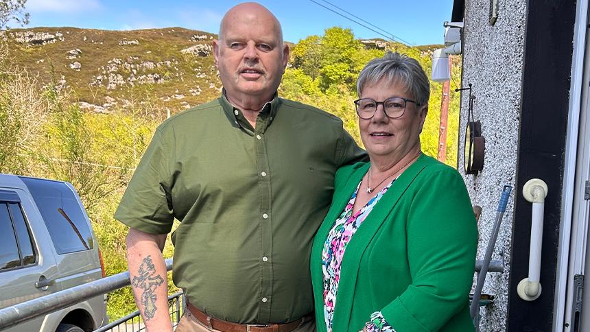 Steve Kennedy and wife Carmel