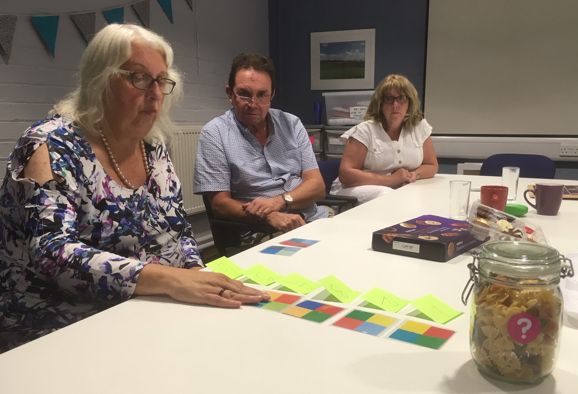 Ranking colour preferences for use in the phone app