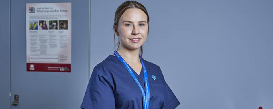 Portrait of Laura Rooney, Dementia Research Nurse