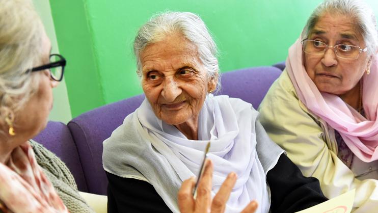 Members of the Hamari Yaadain group.