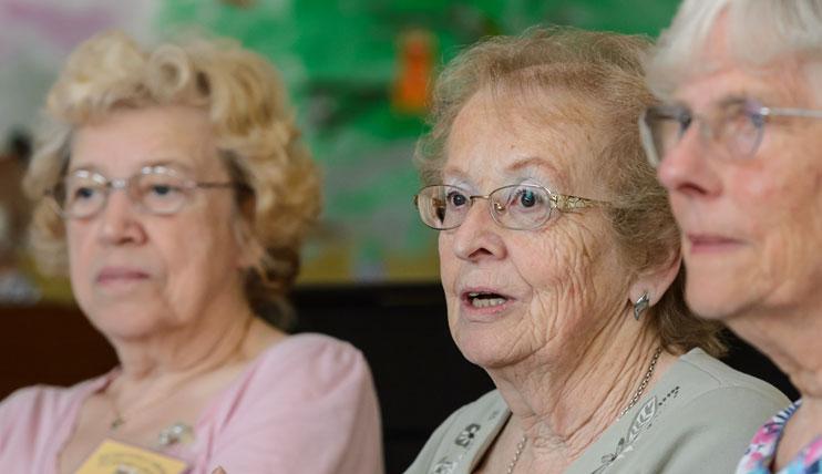 Members of the Wyre Forest Dementia Carer's Support Group.