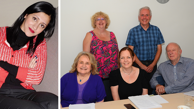 Our poetry competition shortlisting panel