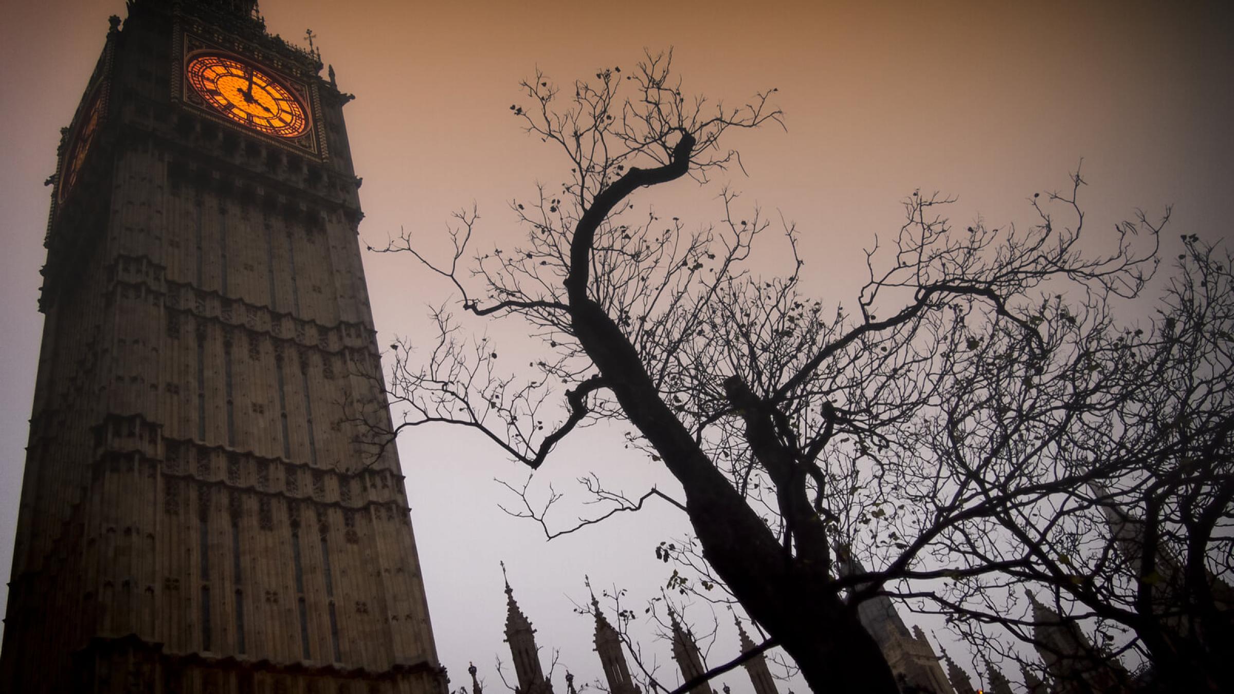 Big Ben at night