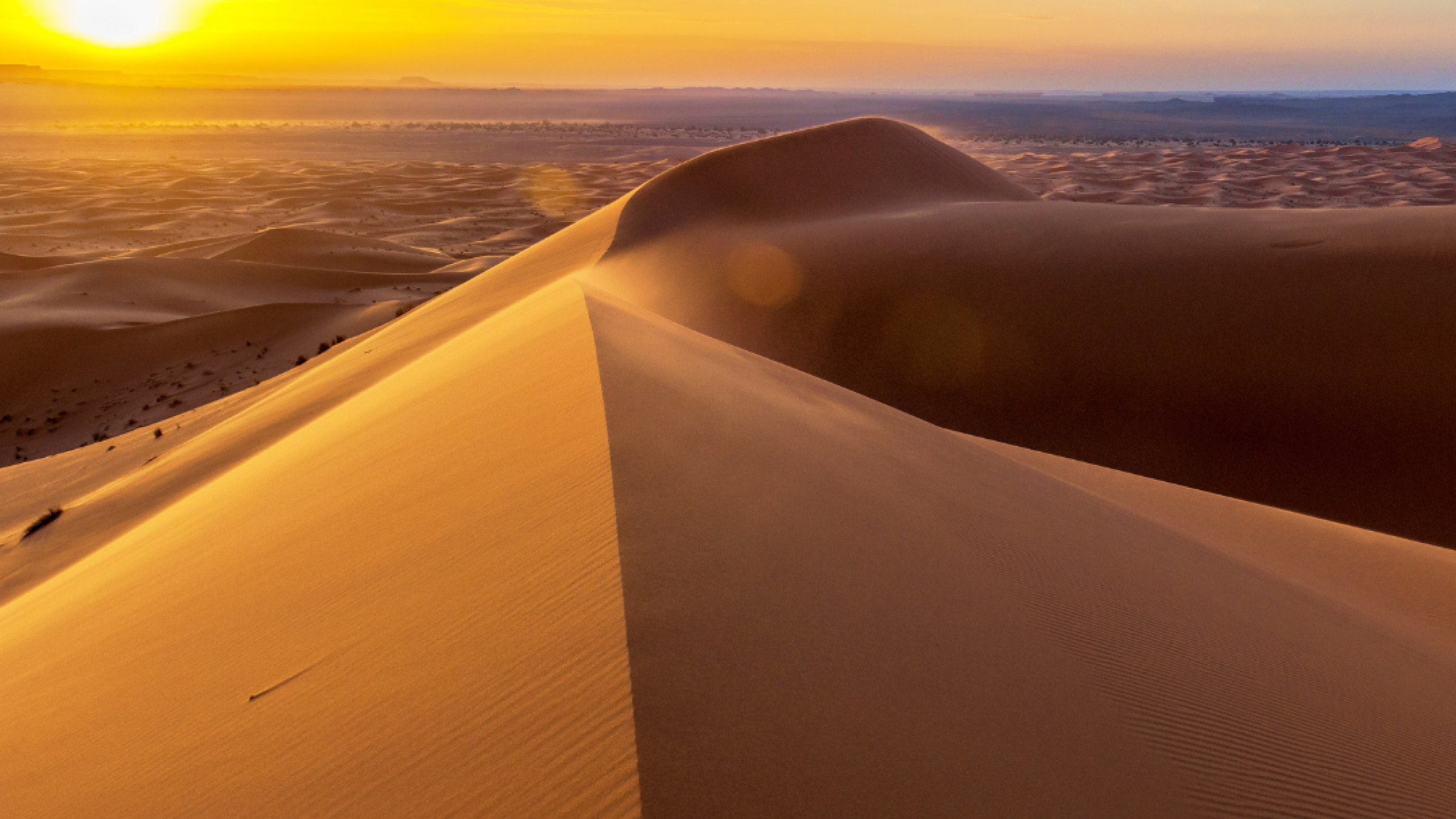 Sahara sunrise