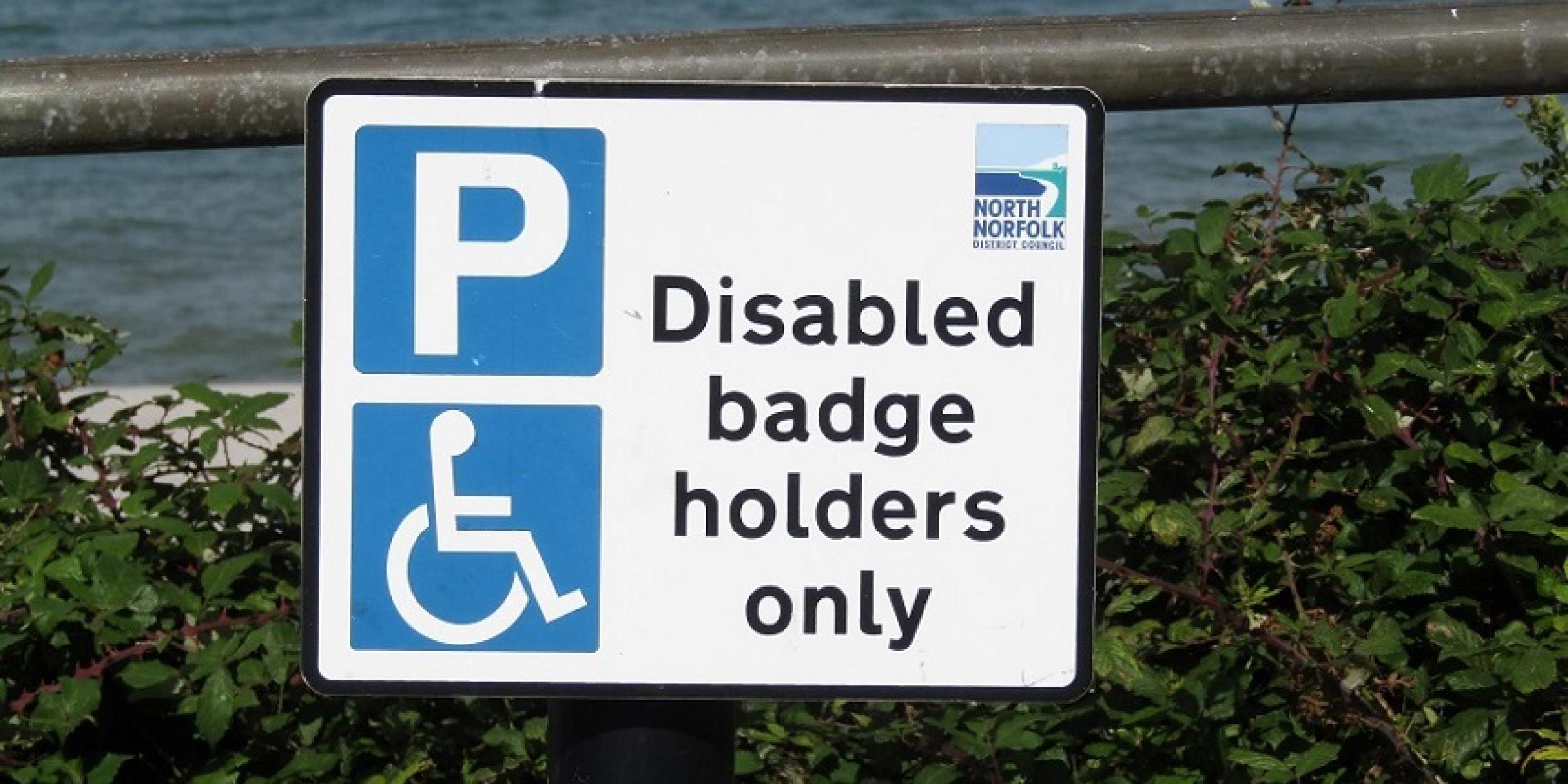 blue badge for blog