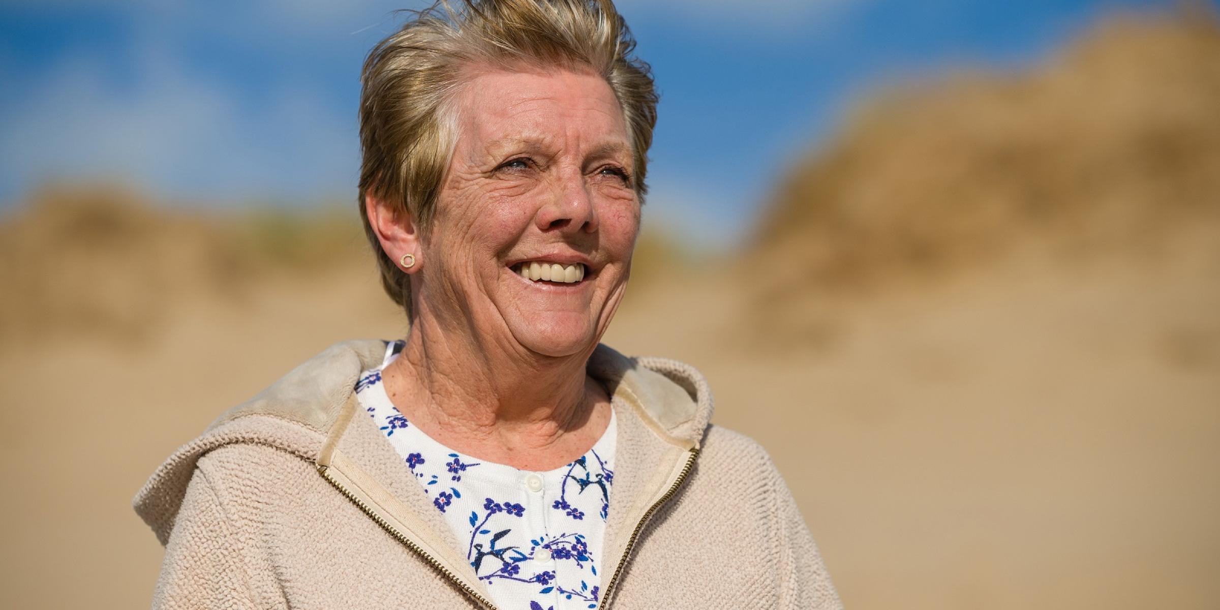 Pam Wood staying connected