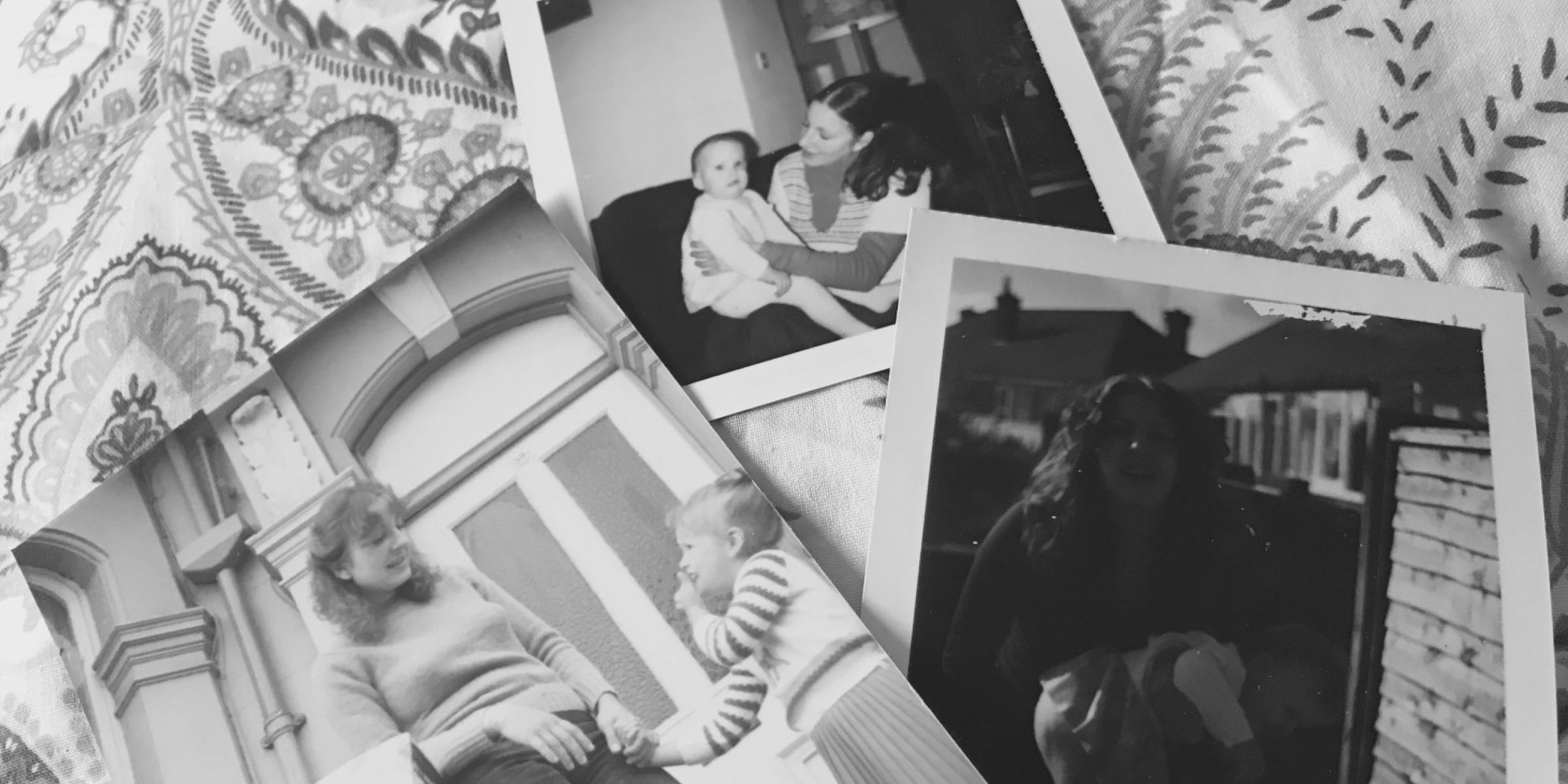 Pictures of Laury and her mum 