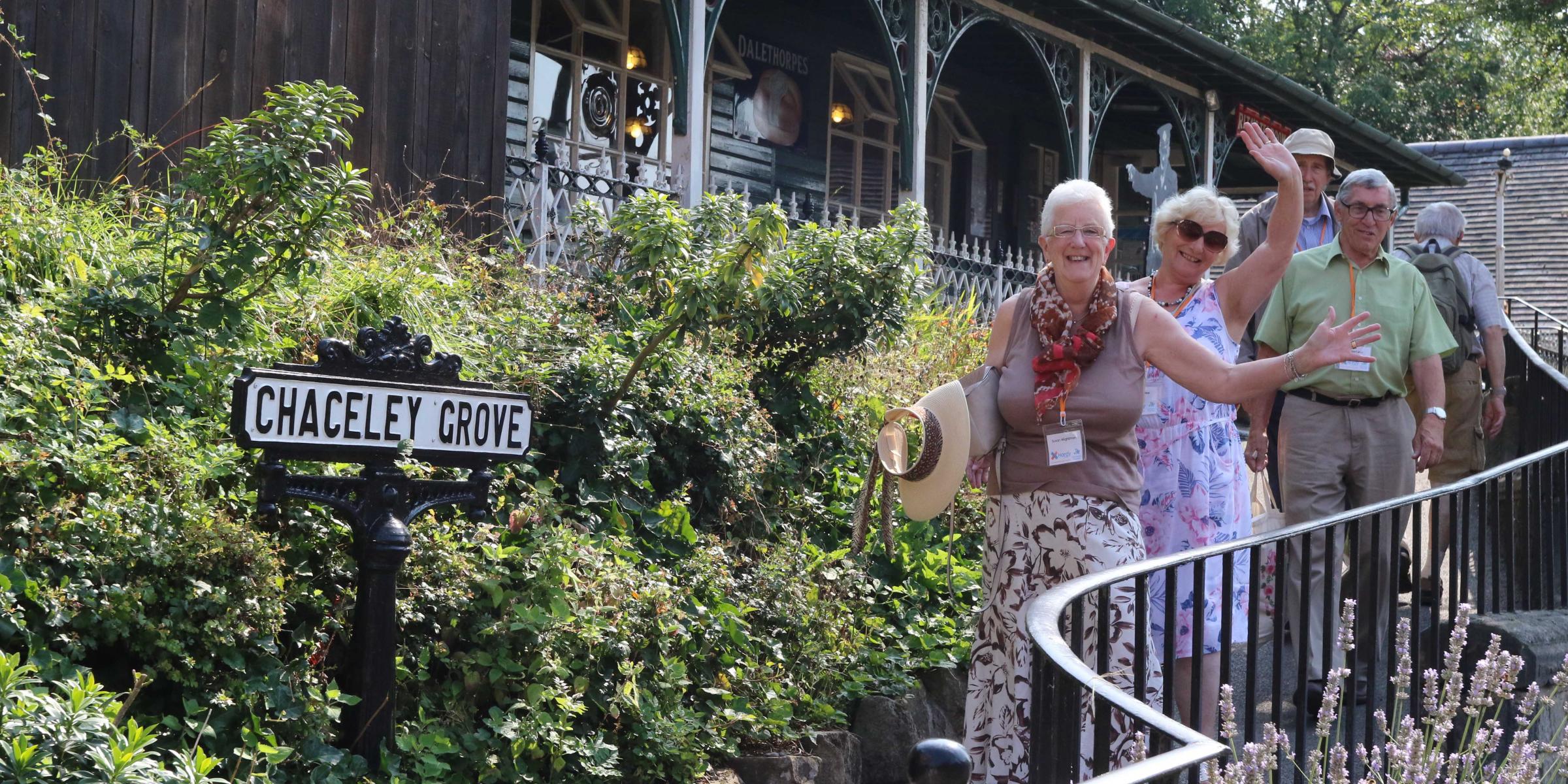 The Hardy Group waving