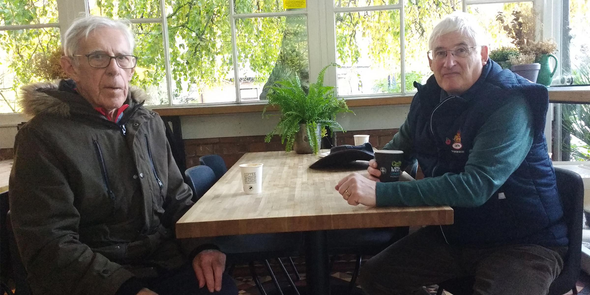 John Teeling with Terry