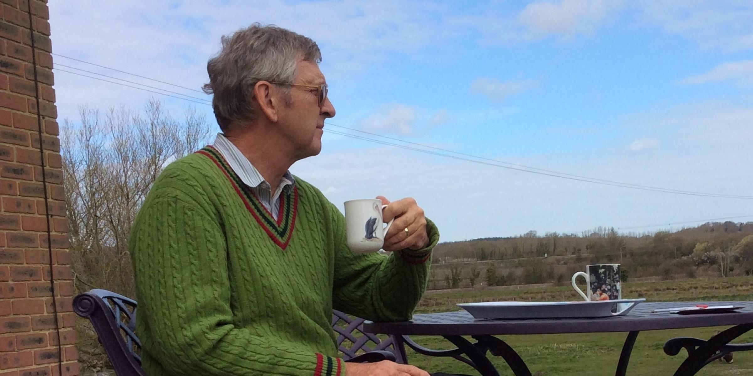 Keith Oliver outside