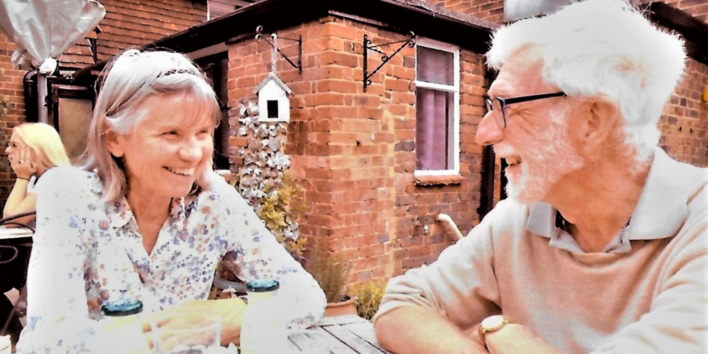 Tony Ward with his wife Sheila