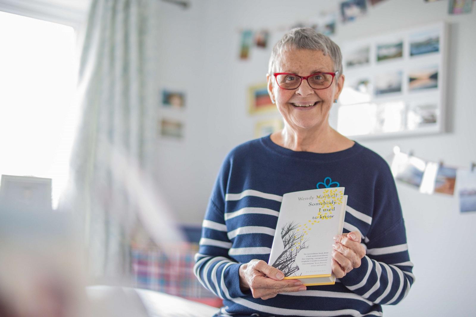 Wendy Mitchell and her book Somebody I Used to Know