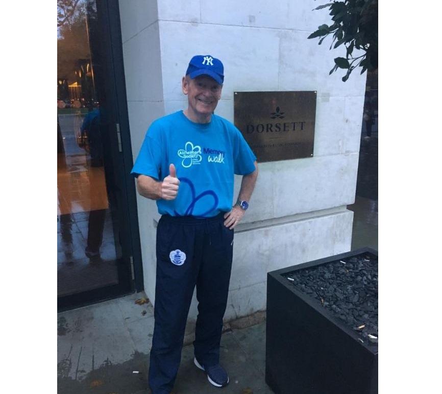 Don Shanks joins Memory Walk