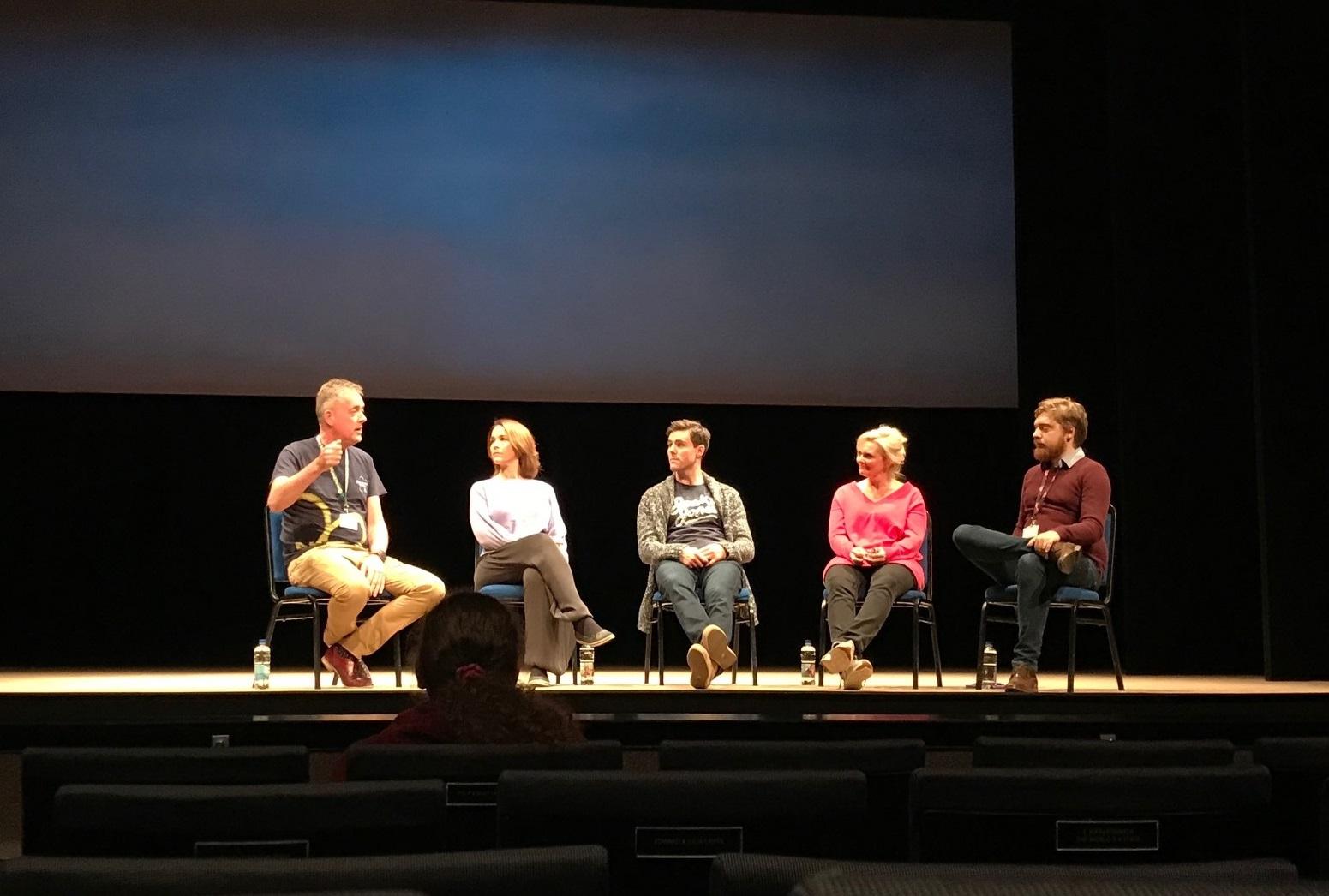 A Q and A in Plymouth after the performance of Still Alice