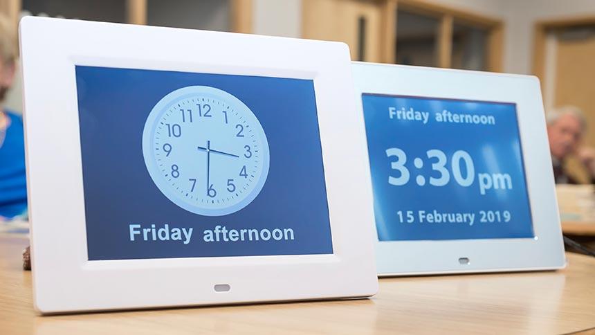 The Rosebud reminder clock