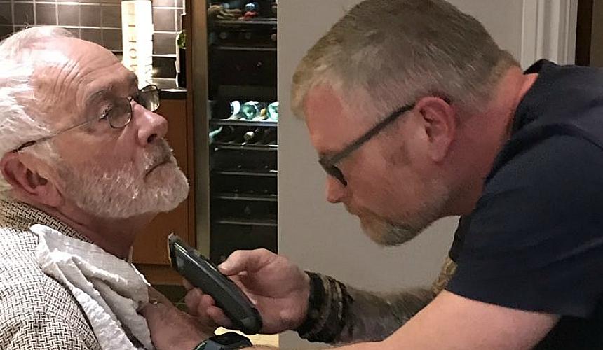 Vanessa's dad and her husband Paul