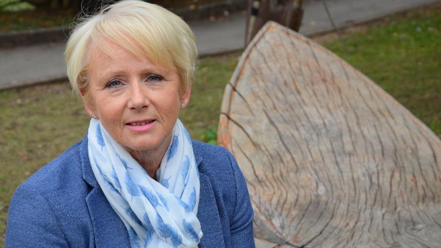 Sandy Sweet outside locally