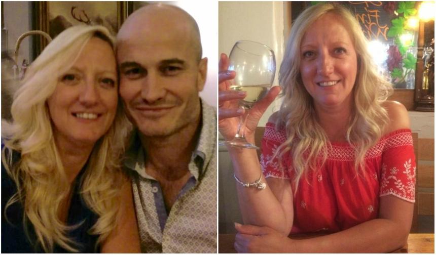 Debbie with her husband Steve