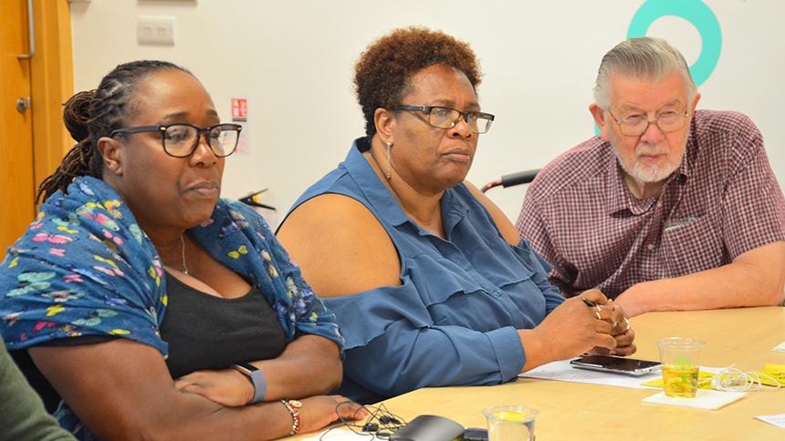 Three members of the Always group. 