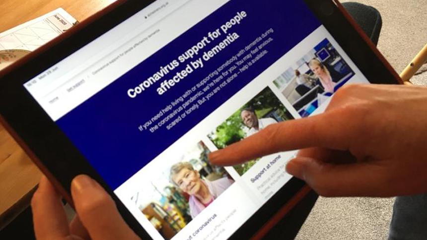 Dementia information on our website