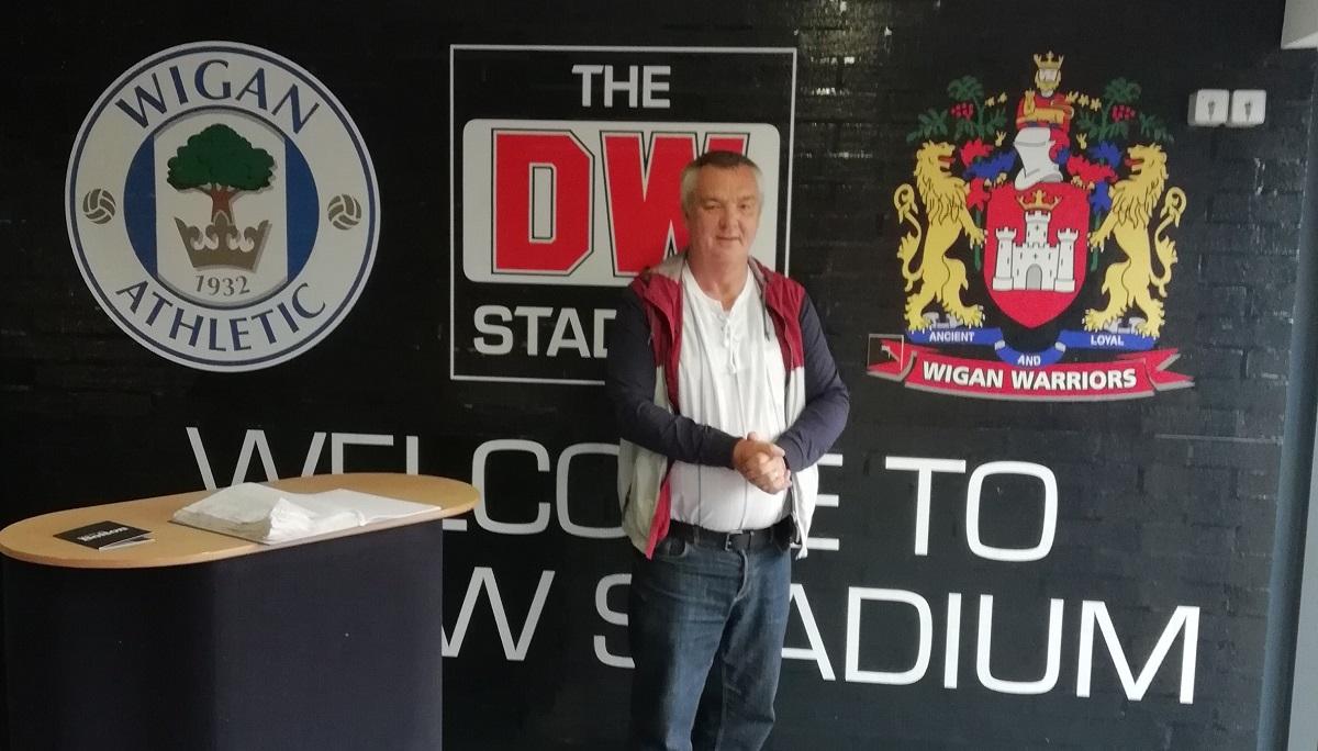 John at Wigan Athletic