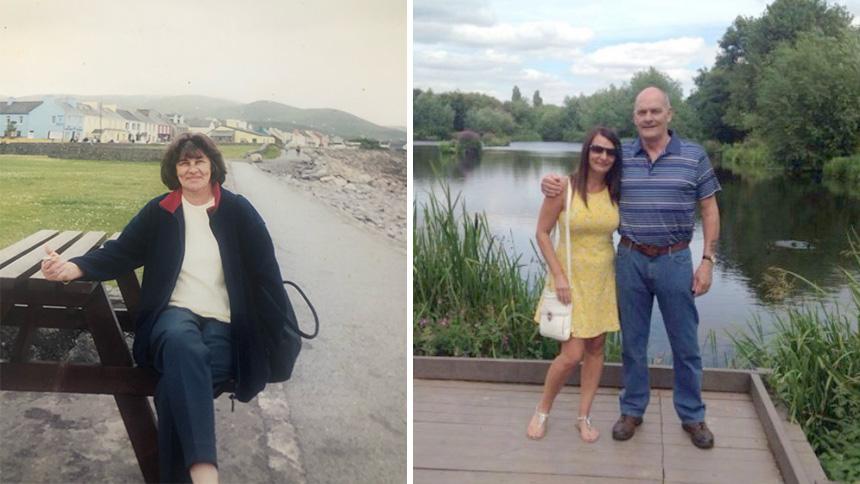 Catherine Iremonger and her parents