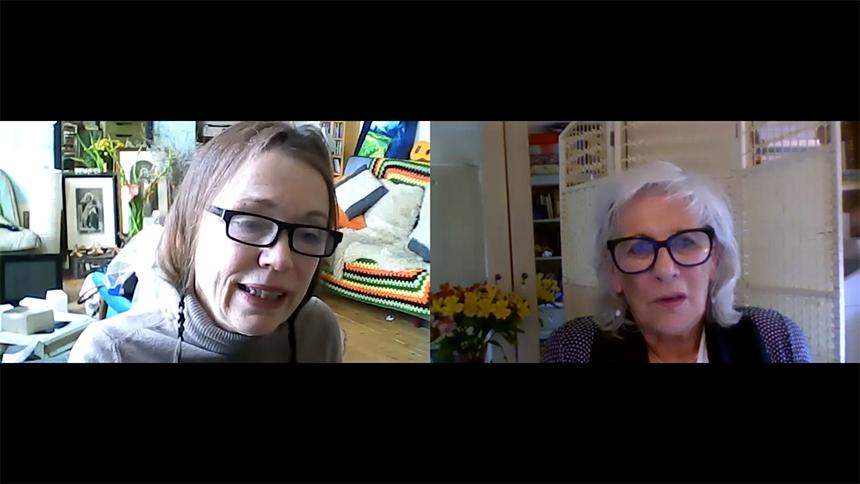 Caro Dent and Aly Dickinson.