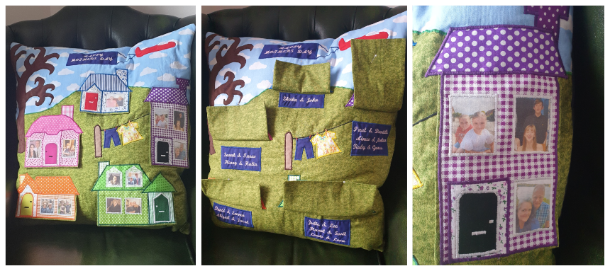 Danielle's house cushion