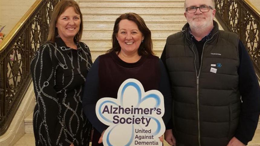 Bernadine McCrory, Paula Bradley, Michael Keenan