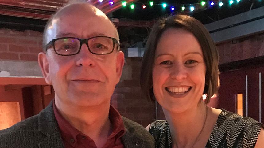 Edward Bushnell and wife Samantha