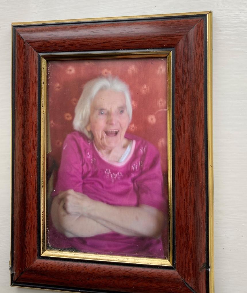 A photograph of Megan's Nan Rose