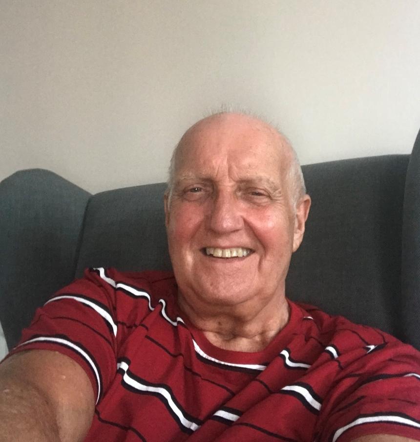 Keith taking a selfie