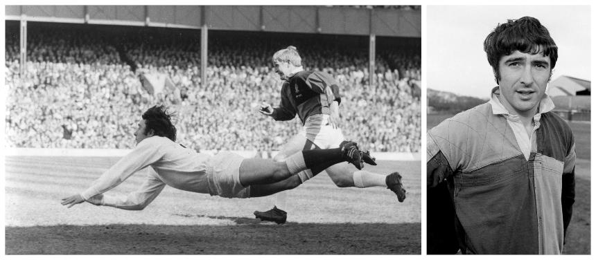 Charlie Starmer-Smith's dad pictured as a young man in black and white photos playing rugby