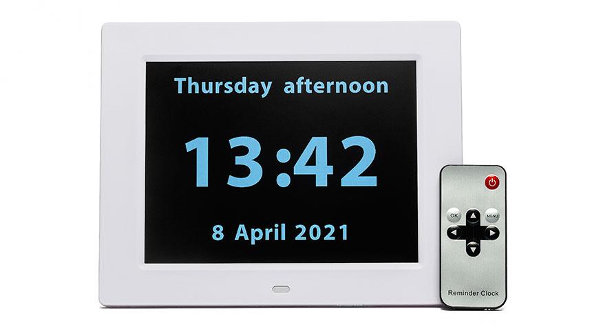 Rosebud Reminder Clock