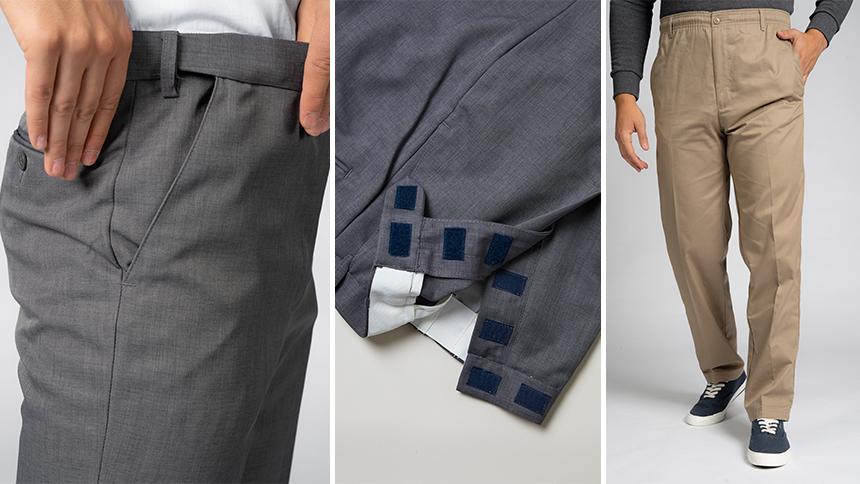 ‘Blake’ smart trousers and ‘Aubrey’ trousers