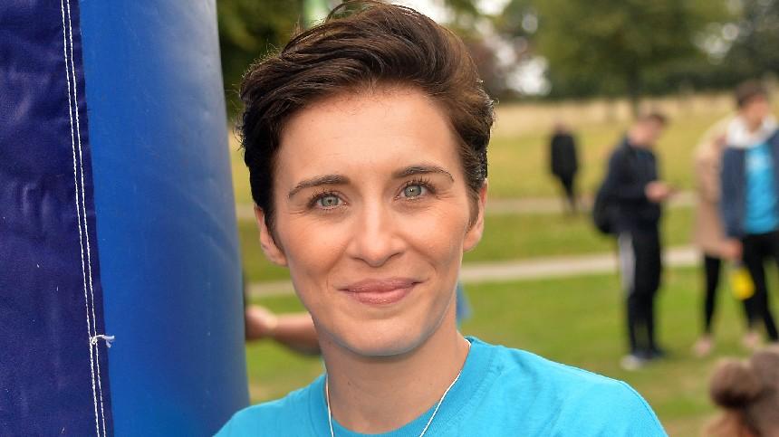 Vicky taking part in Memory Walk