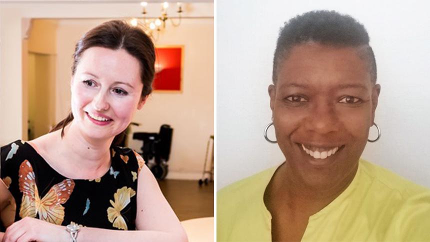 Amanda Woodvine and Faith Walker