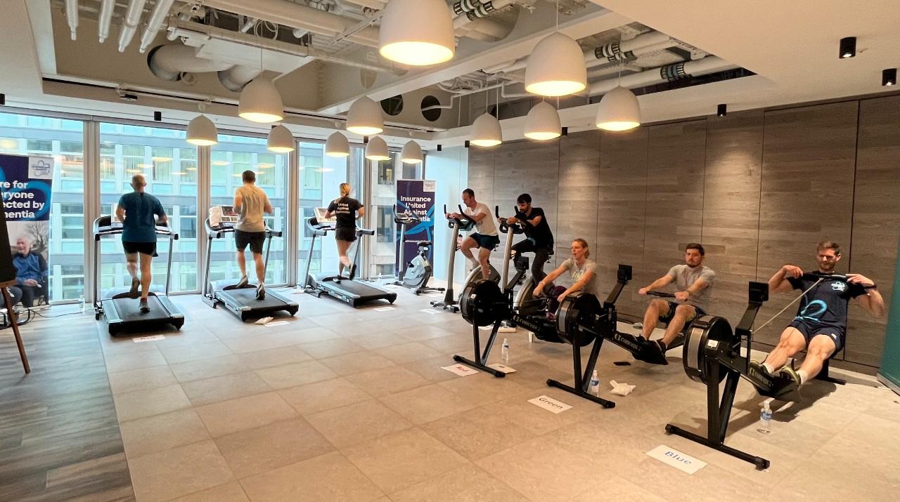 Howden static triathlon fundraising