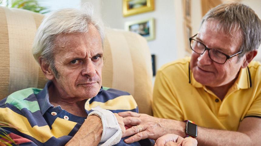 Mike Parish and Tom Hughes