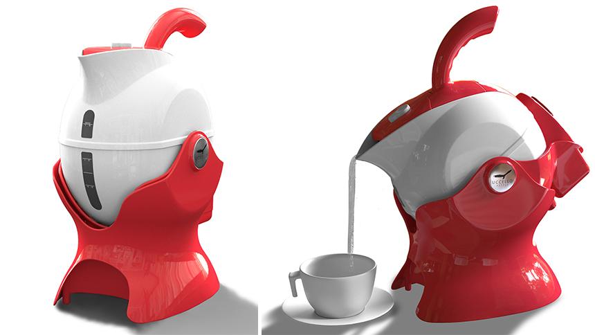 Tilt-to-pour Uccello kettle