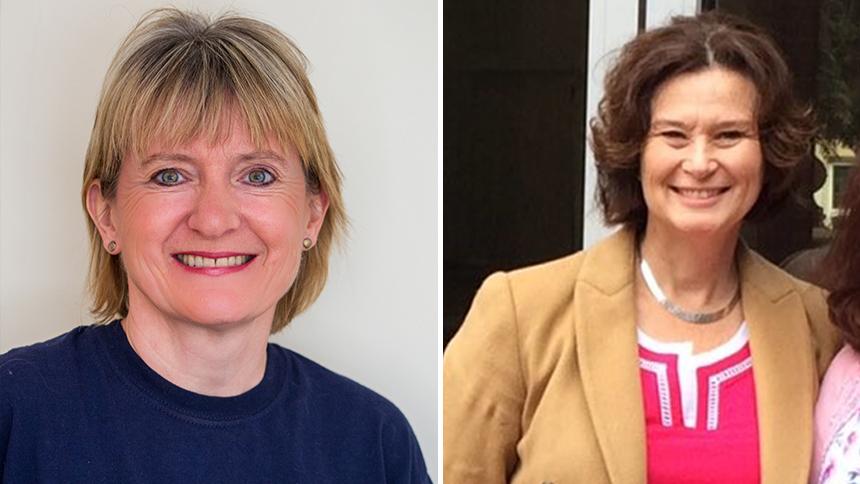 Helen Payton and Maxine Norrish