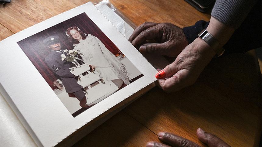 Ananga Moonesinghe and his wife Joanna