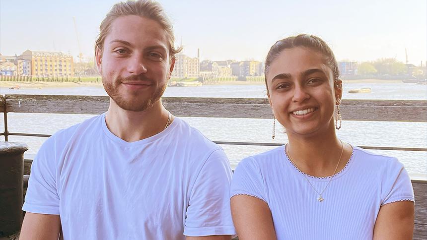 Struan and Puja from Else London