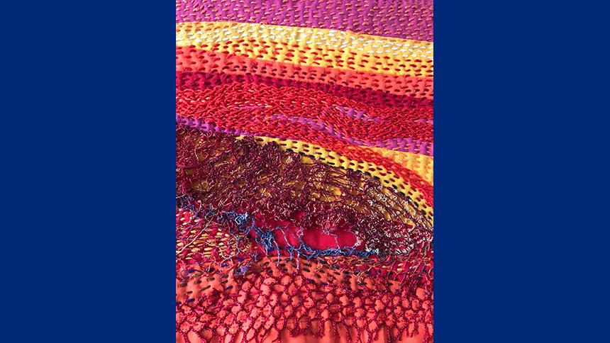 Stitching by Maxine Linnell