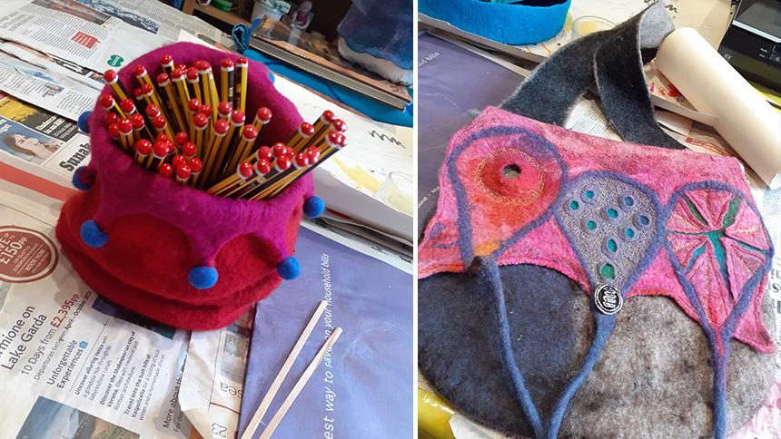 Felting by Prudence Staveley-Taylor