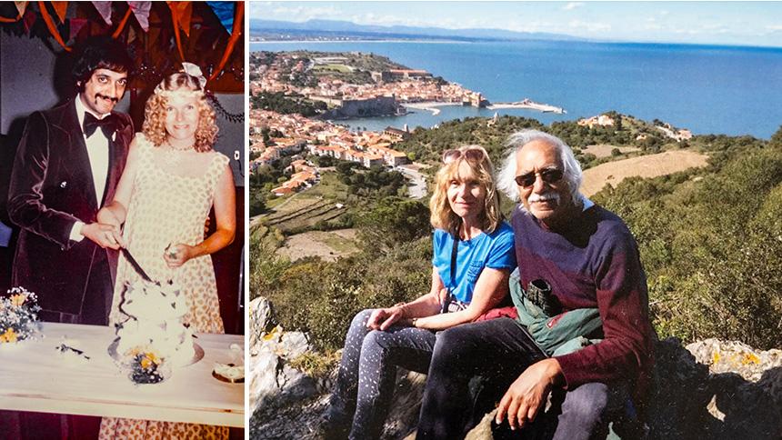 Old photos of Rashmi Paun and Maggie