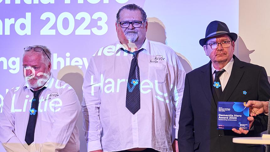 Eamonn Dobbyn, Paul Harvey and Tim Little