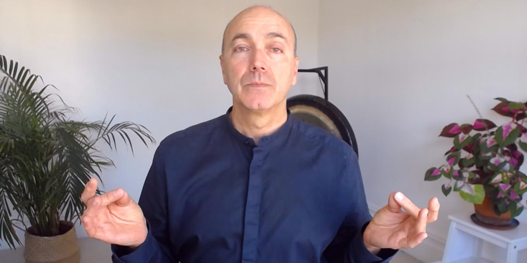 Nick Stolerman sat down with the tips of his thumbs and index fingers together