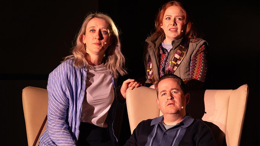 Dementia The Musical actors on stage